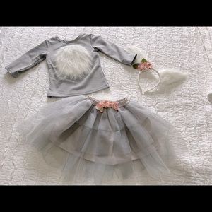 Toddler Woodland Bunny Tutu Halloween Costume